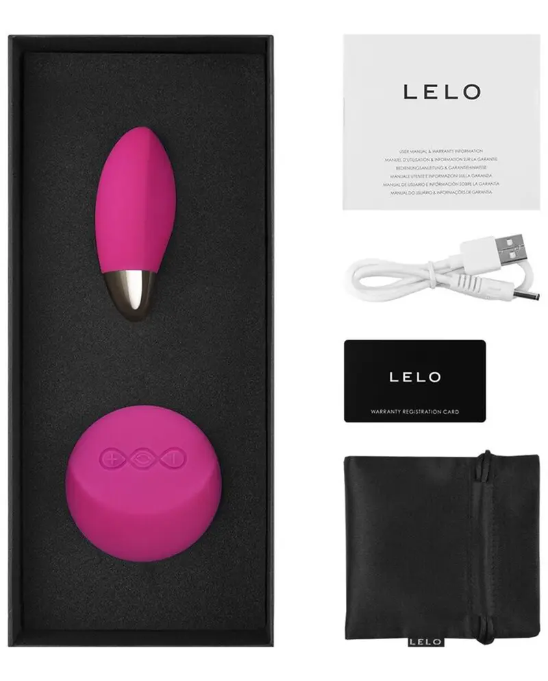 LELO - LYLA 2 INSIGNIA DESIGN EDITION UOVO MASSAGGIATORE CERISE - immagine 7