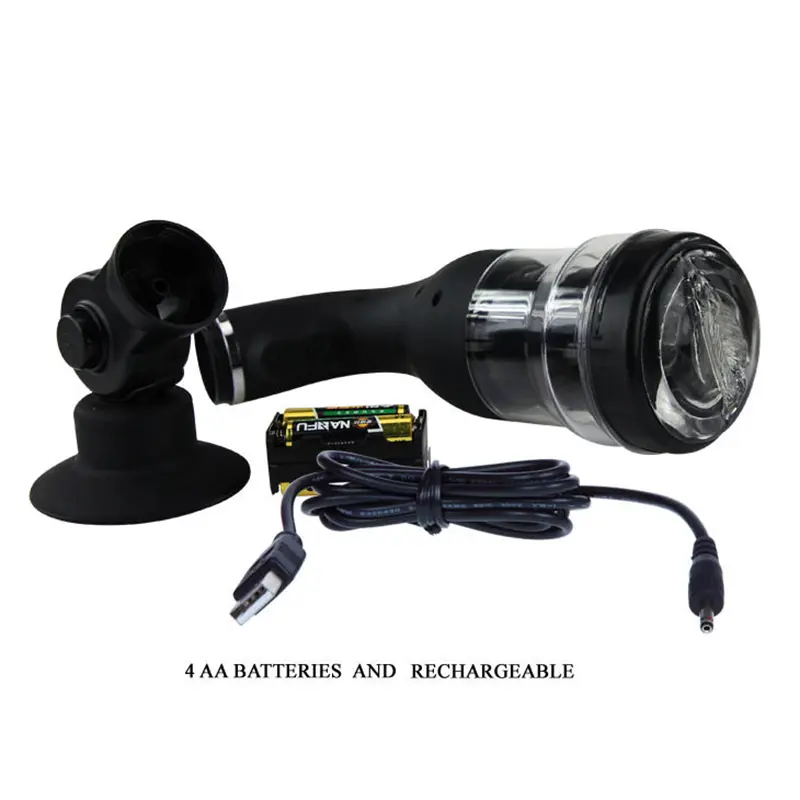 BAILE - MASTURBATORE AUTOMATICO ROTATION LOVER CON SUPPORTO - immagine 3