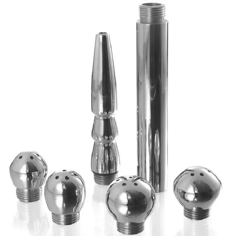METAL HARD - SET PULIZIA VAGINALE/ANALE 5 PZ - immagine 2