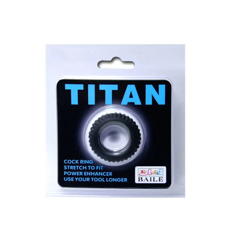 BAILE - COCKRING TITAN NERO 1.9 CM - immagine 10