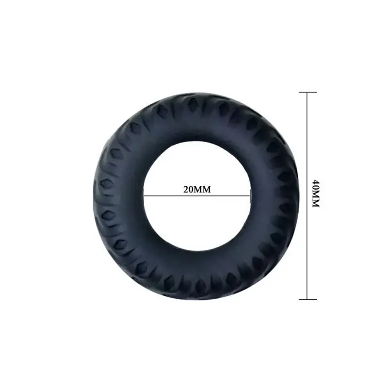 BAILE - COCKRING TITAN NERO VERDE 2 CM - immagine 4