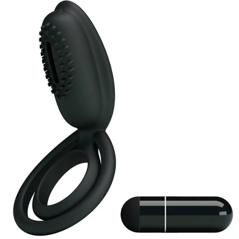 PRETTY LOVE - ESTHER ANELLO VIBRANTE CON STIMOLATORE - immagine 11