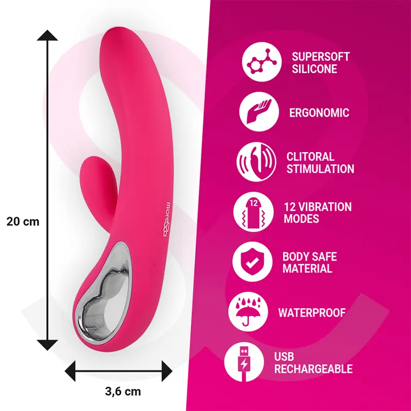 MORESSA - TROY PREMIUM SILICONE RICARICABILE - immagine 12