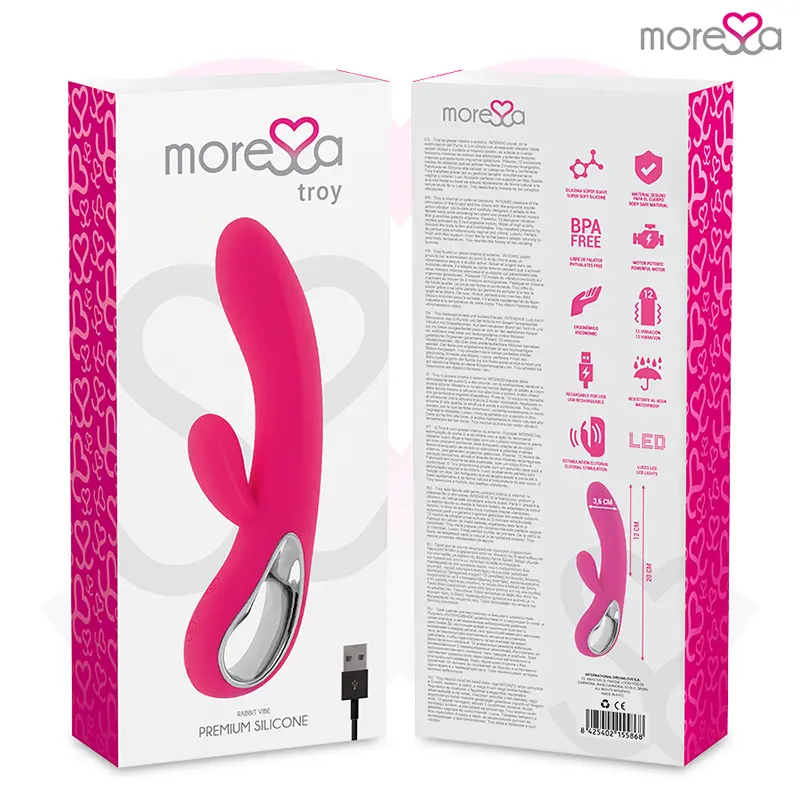 MORESSA - TROY PREMIUM SILICONE RICARICABILE - immagine 15