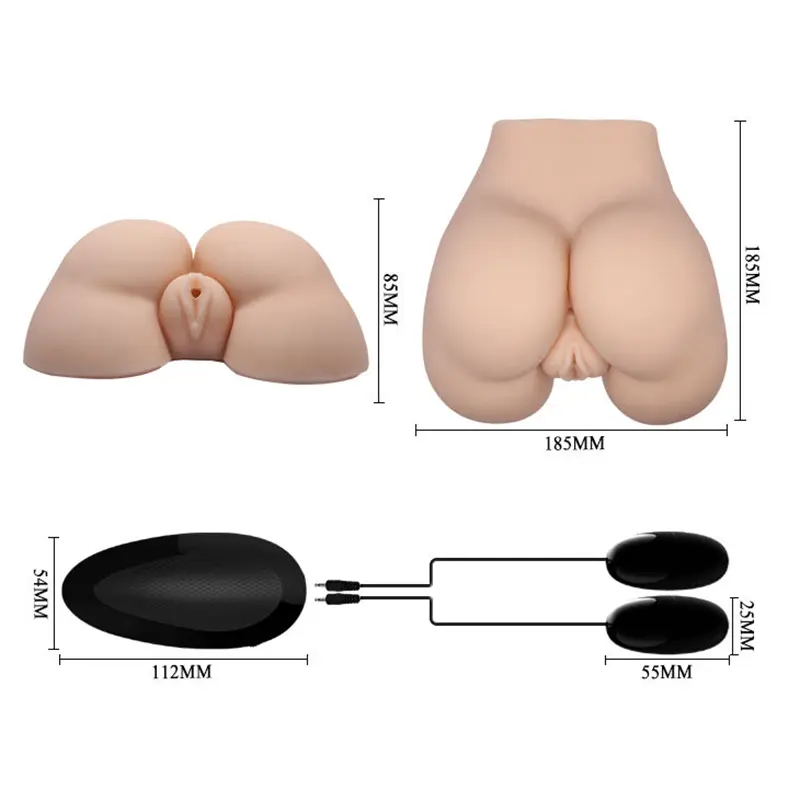 CRAZY BULL - VAGINA E ANO REALISTICI CON VIBRAZIONE POSIZIONE 5 - immagine 6