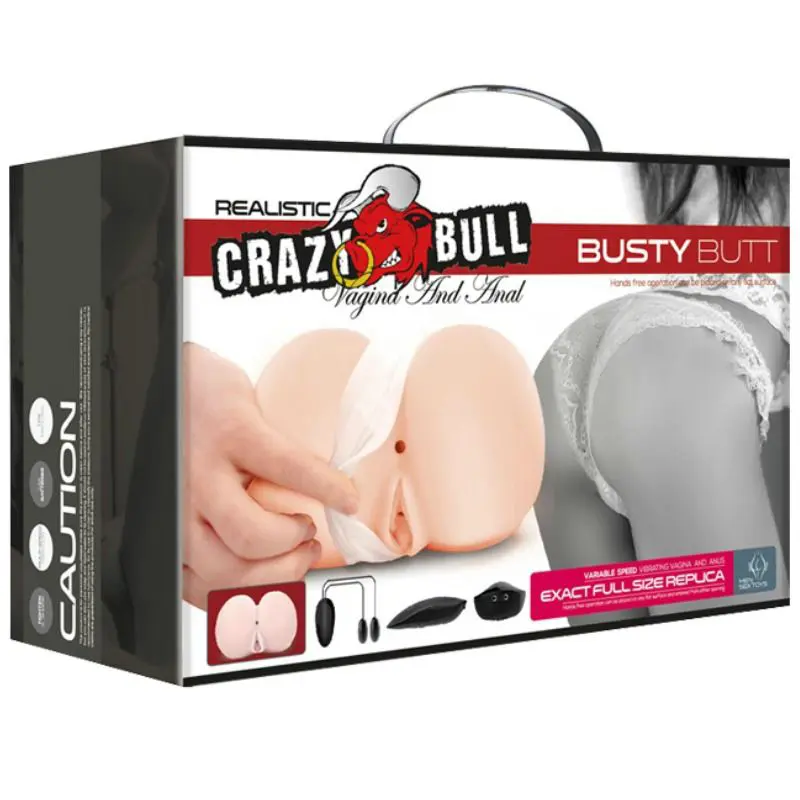 CRAZY BULL - VAGINA E ANO REALISTICI CON VIBRAZIONE POSIZIONE 6 - immagine 4