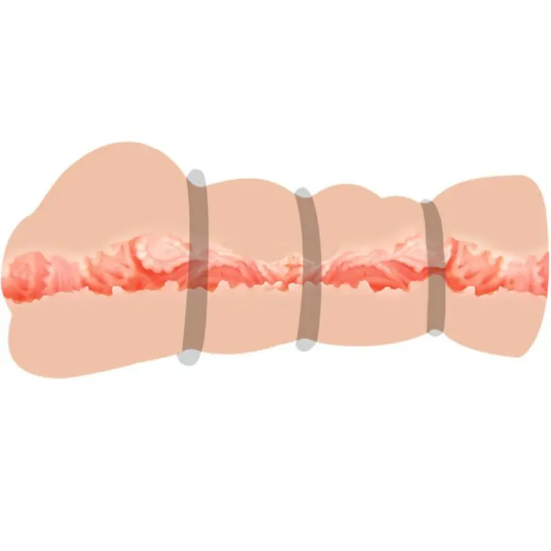 CRAZY BULL - MASTURBATORE VAGINA CON ANELLI - immagine 2