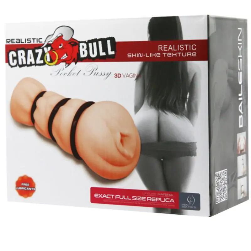 CRAZY BULL - MASTURBATORE VAGINA CON ANELLI - immagine 7