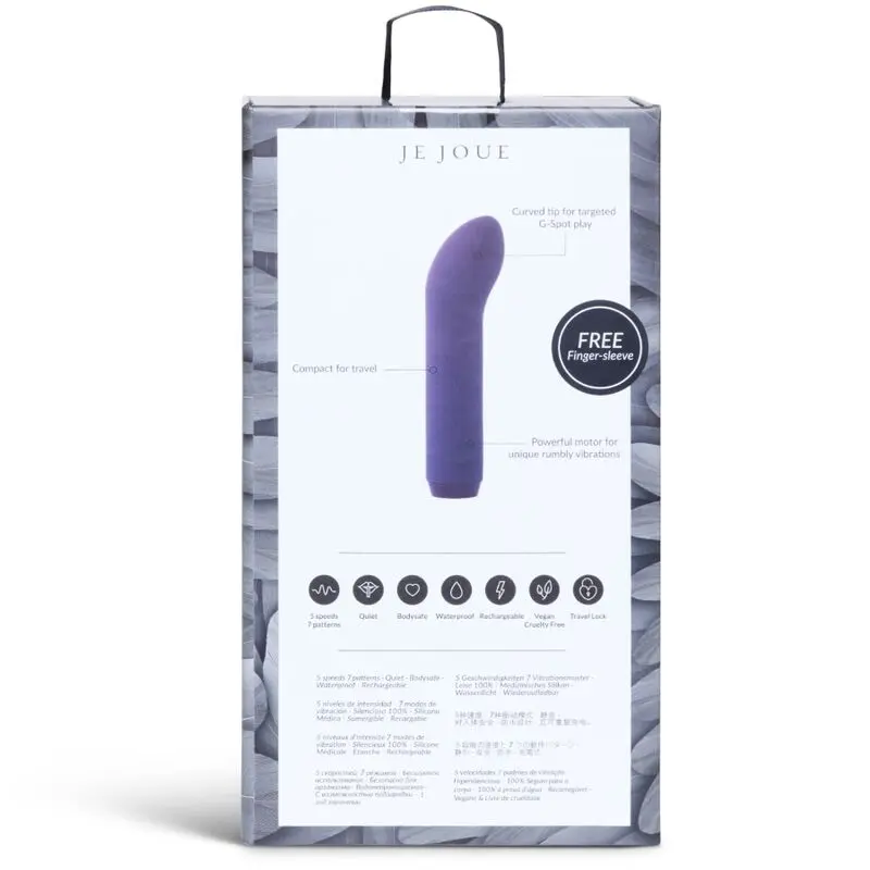 JE JOUE - VIBRATORE G-SPOT BULLET VIOLA - immagine 9