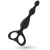 Intense Danti stimolatore anale in silicone nero