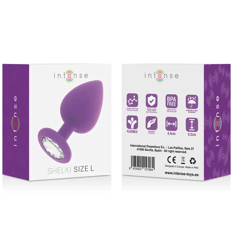 INTENSE - SHELKI L PLUG ANALE LILLA - immagine 12