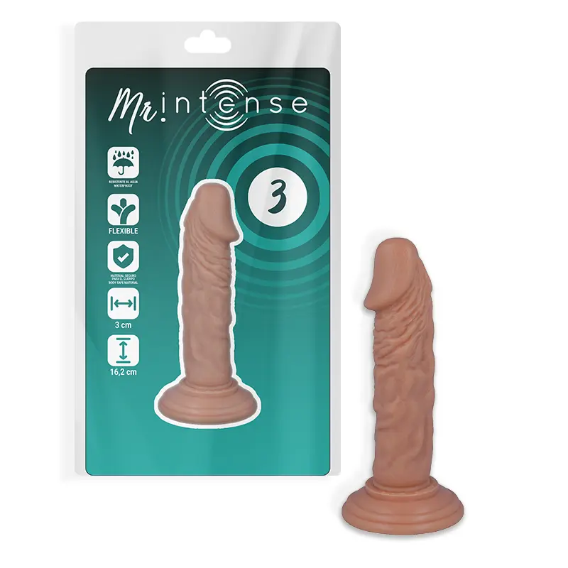 MR INTENSE - 3 PENE REALISTICO 16.2 CM -O- 3 CM - immagine 8