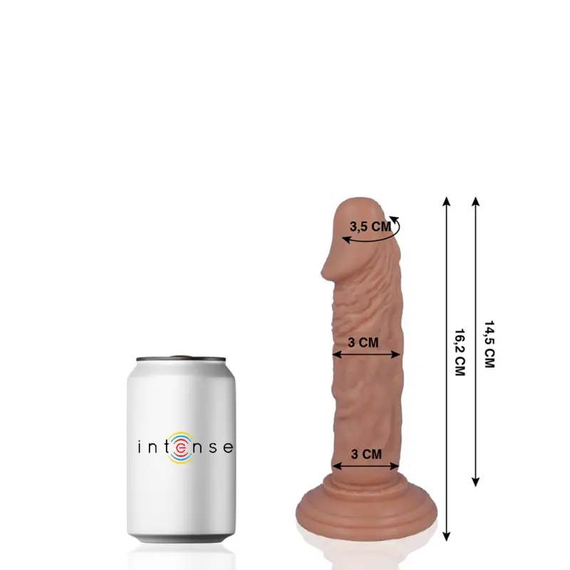 MR INTENSE - 3 PENE REALISTICO 16.2 CM -O- 3 CM - immagine 9