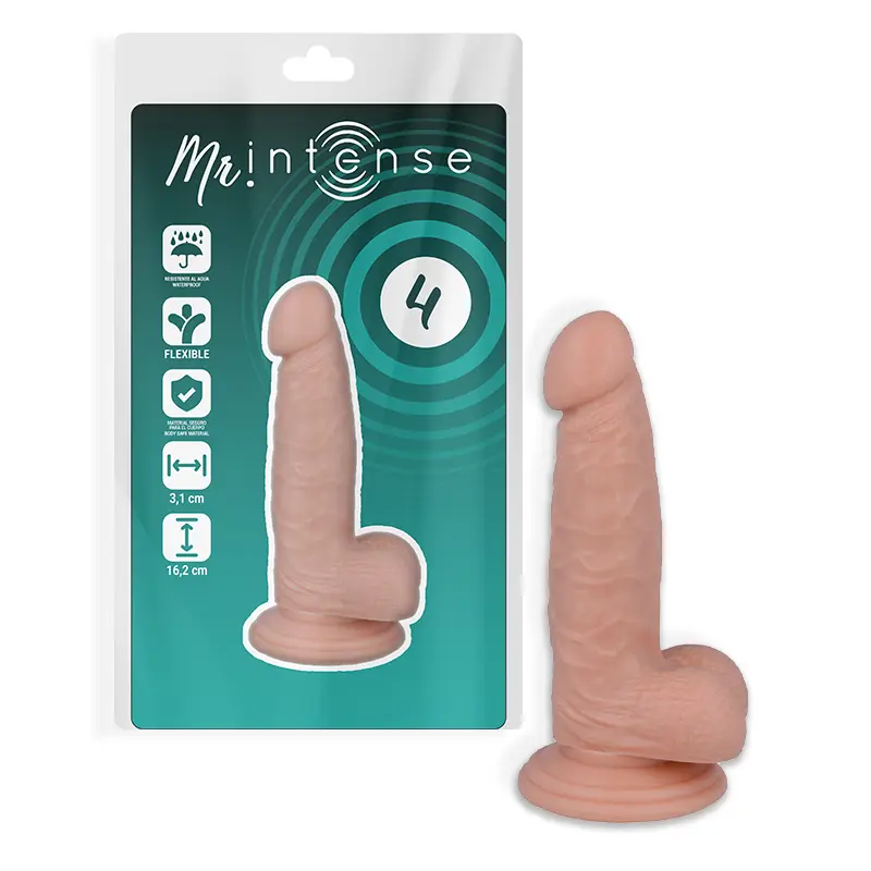 MR INTENSE - 4 PENE REALISTICO 16.2 CM -O- 3.1 CM - immagine 8