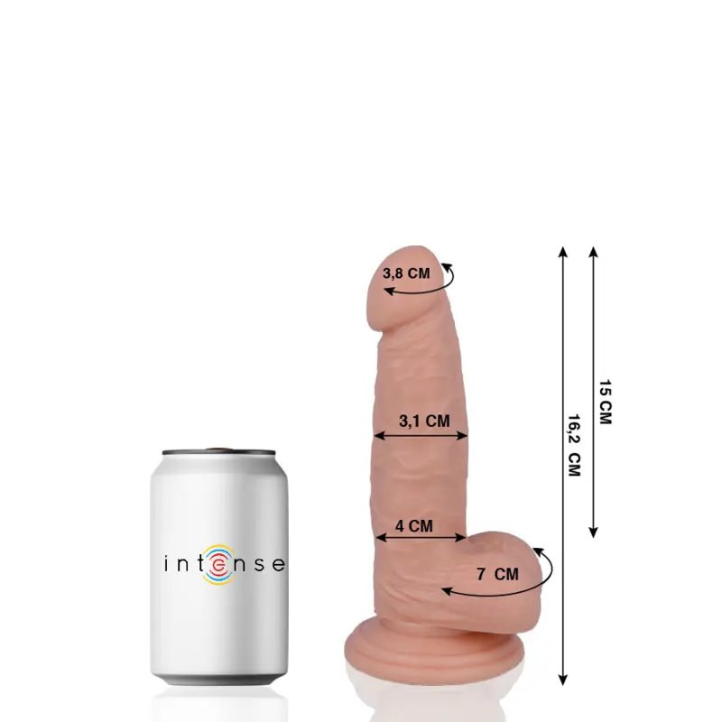 MR INTENSE - 4 PENE REALISTICO 16.2 CM -O- 3.1 CM - immagine 9