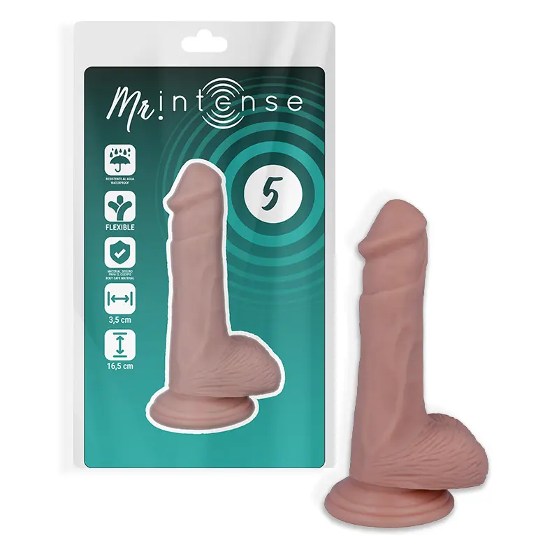 MR INTENSE - 5 PENE REALISTICO 16.5 CM -O- 3.5 CM - immagine 8