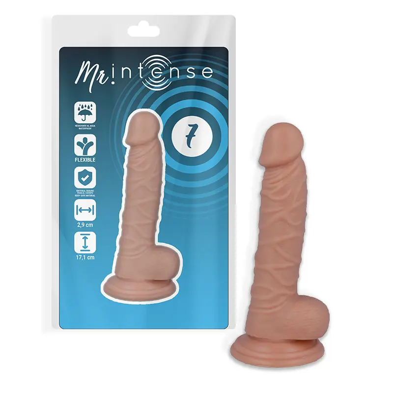 MR INTENSE - 7 PENE REALISTICO 17.1 CM -O- 2.9 CM - immagine 8
