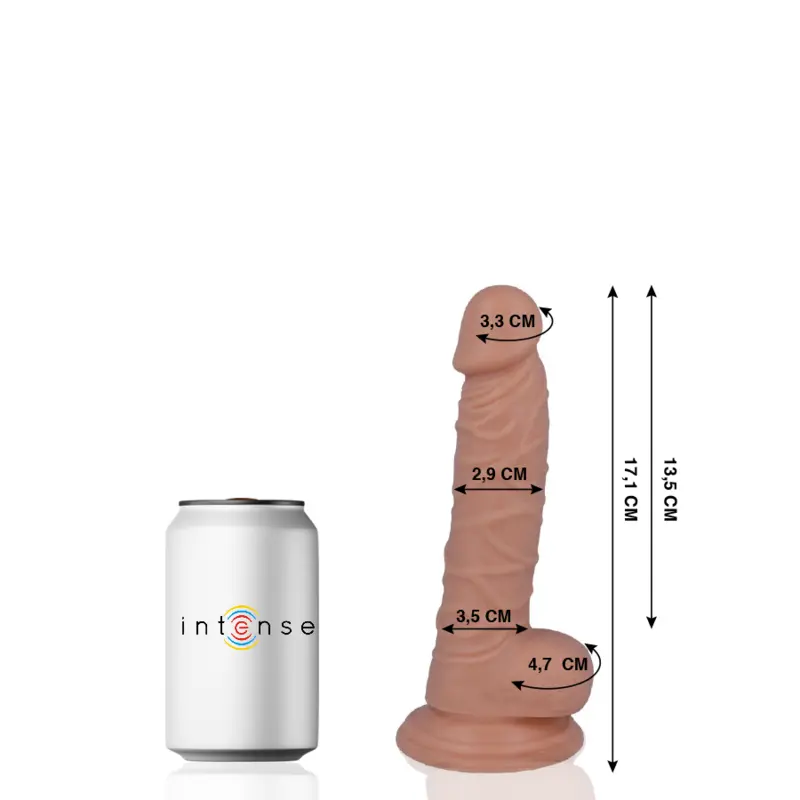 MR INTENSE - 7 PENE REALISTICO 17.1 CM -O- 2.9 CM - immagine 9