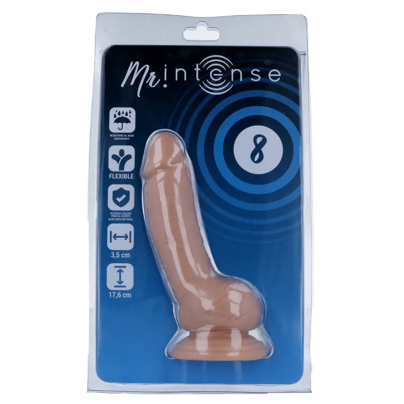 MR INTENSE - 8 PENE REALISTICO 17.6 CM -O- 3.5 CM - immagine 13
