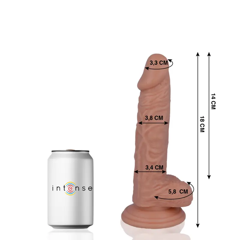 MR INTENSE - 11 REALISTIC PENIS 18 CM -O- 3.8 CM - immagine 9