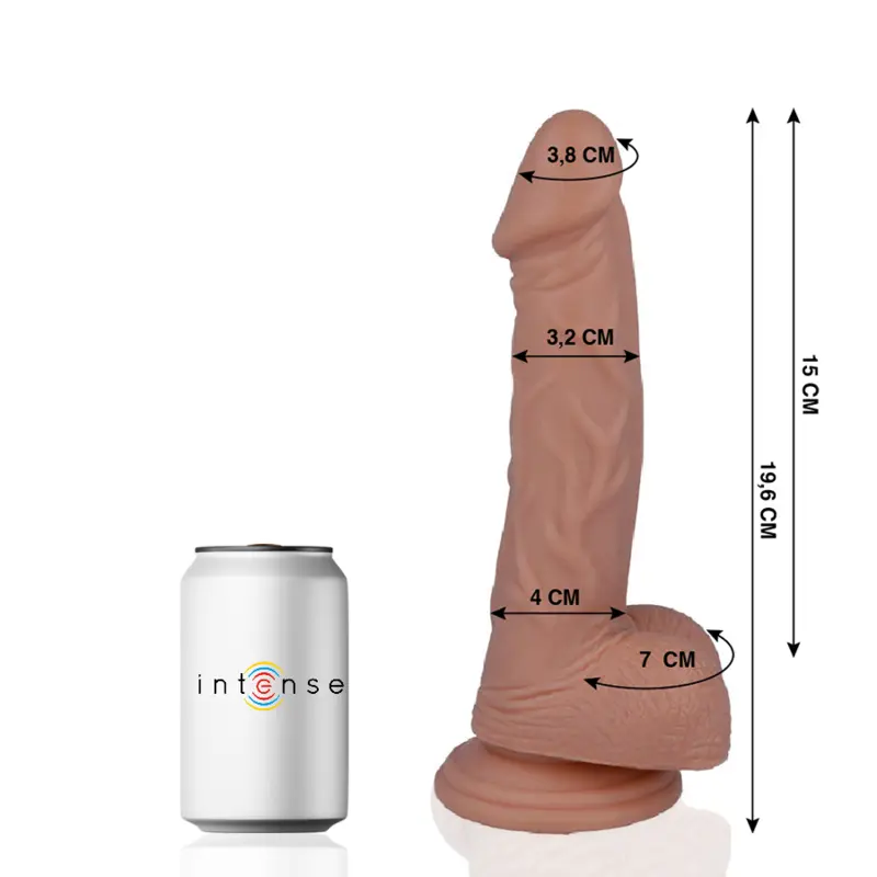 MR INTENSE - 16 PENE REALISTICO 19.6 CM -O- 3.2 CM - immagine 2
