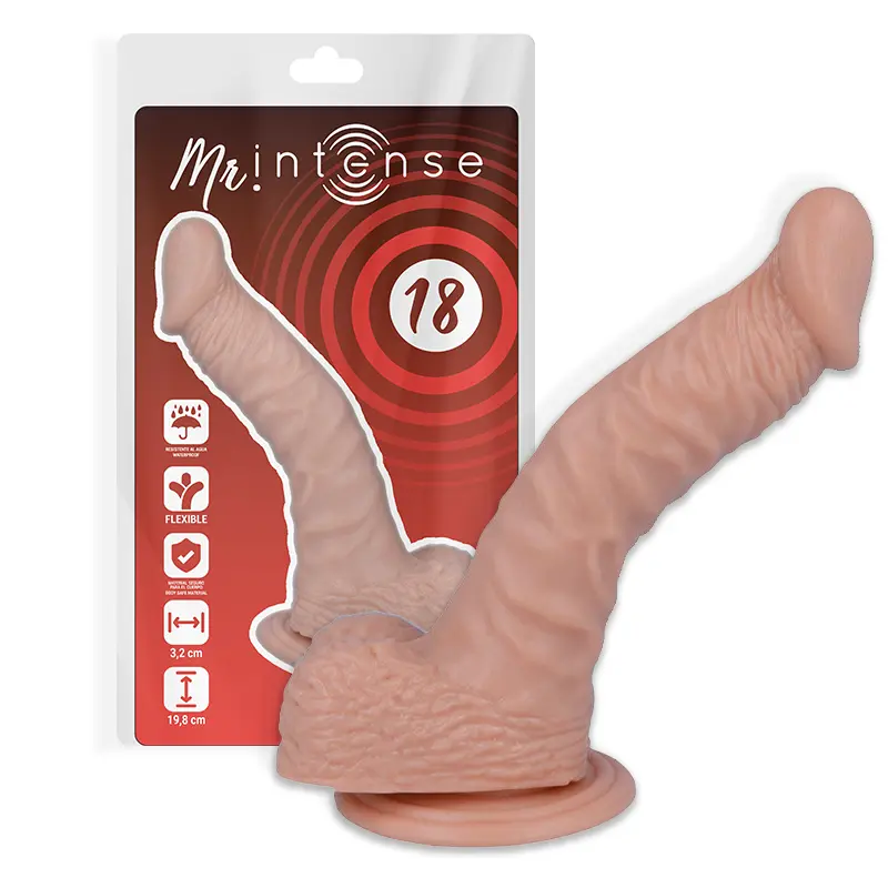 MR INTENSE - 18 PENE REALISTICO 19.8 CM -O- 3.2 CM - immagine 10