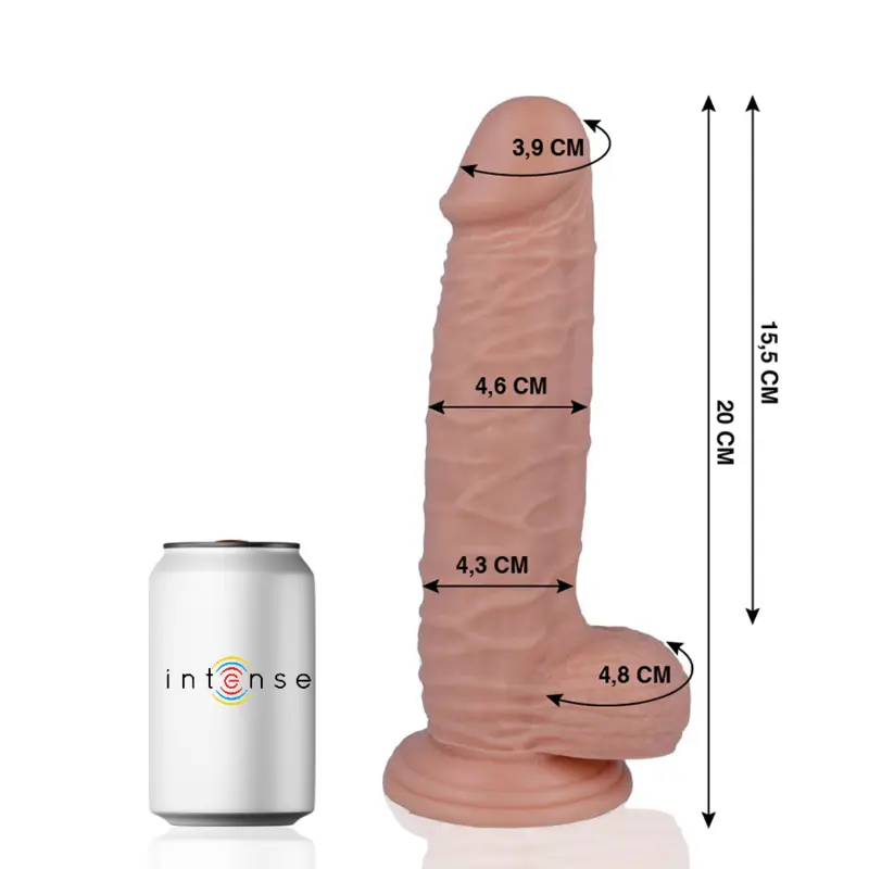MR INTENSE - 20 REALISTIC PENIS 20 CM -O- 4.6 CM - immagine 2