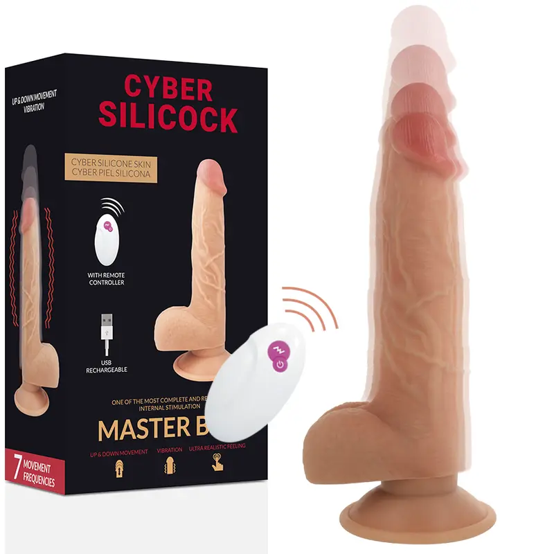 CYBER SILICOCK - TELECOMANDO REALISTIC MASTER BEN 23.88 CM -O- 4.3 CM - immagine 8
