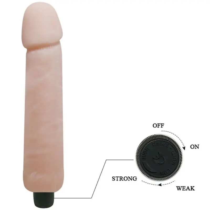 BAILE - DILDO VIBRATORE LOVE COMPANION 25 CM - immagine 11