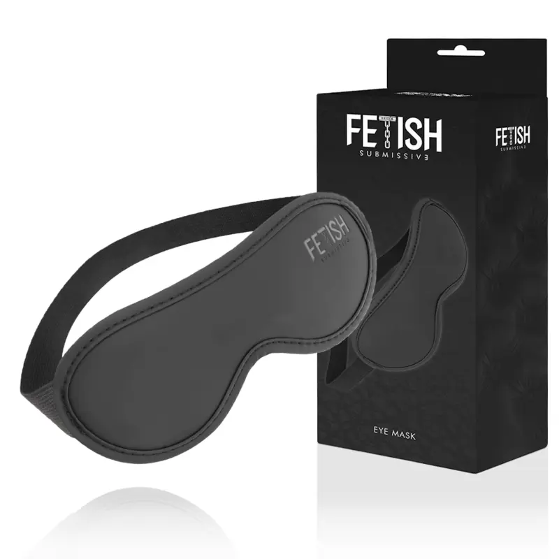FETISH SUBMISSIVE - MASCHERA IN PELLE VEGANA II CON FODERA IN NOPRENE - immagine 5