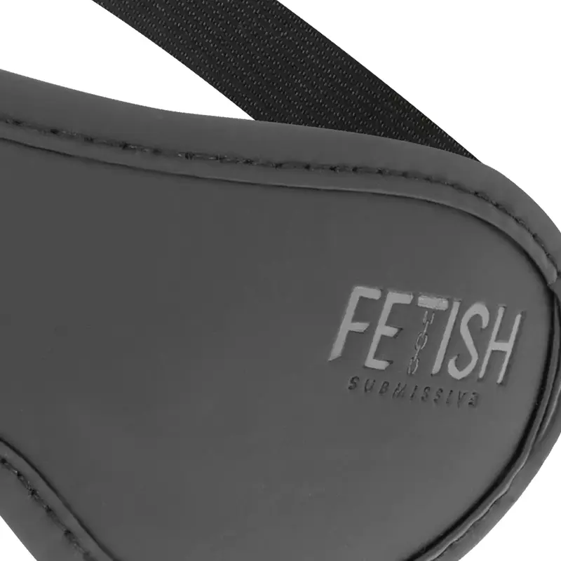 FETISH SUBMISSIVE - MASCHERA IN PELLE VEGANA II CON FODERA IN NOPRENE - immagine 7