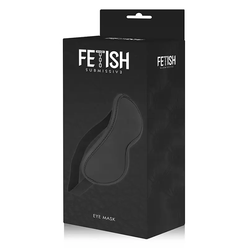 FETISH SUBMISSIVE - MASCHERA IN PELLE VEGANA II CON FODERA IN NOPRENE - immagine 8