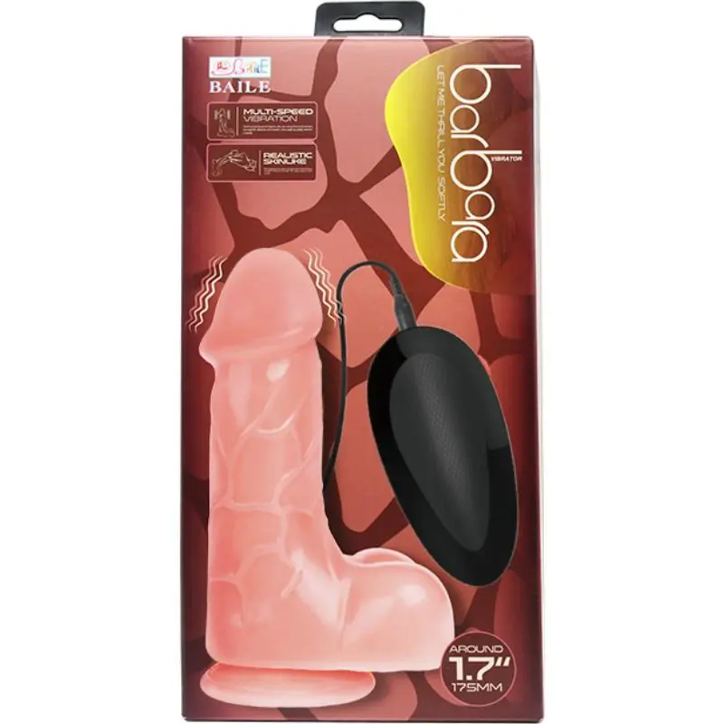 BAILE - VIBRATORE REALISTICO NATURALE BARBARA 22 CM - immagine 16