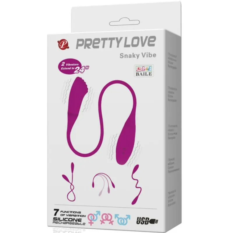 PRETTY LOVE - VIBRATOREPRETTY LOVE - SMART SNAKY VIBE 2 MOTORI - immagine 7
