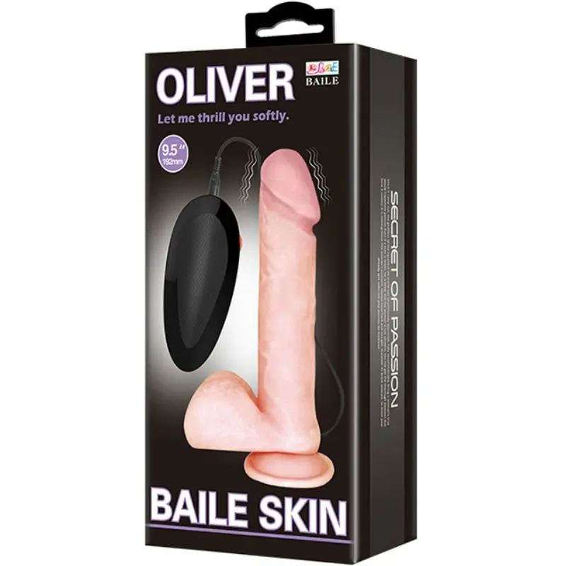 BAILE - OLIVER DILDO REALISTICO CON VIBRAZIONE - immagine 7