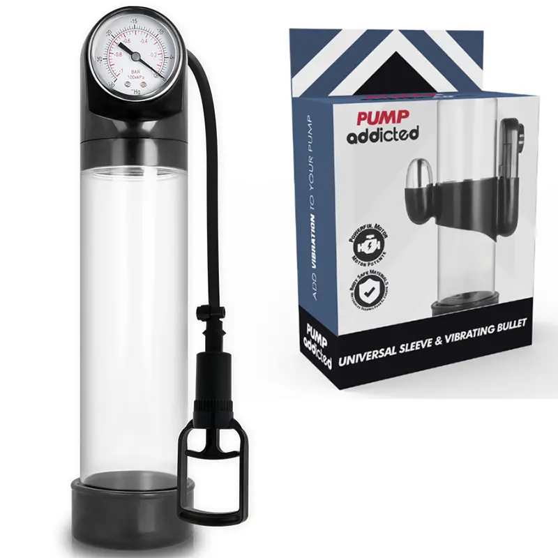 PUMP ADDICTED - VIBRATORE TRASPARENTE RX9 - immagine 3