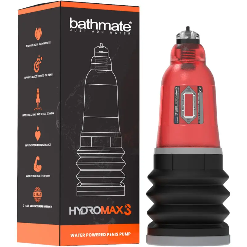 BATHMATE - HYDROMAX 3 ROSSO - immagine 4