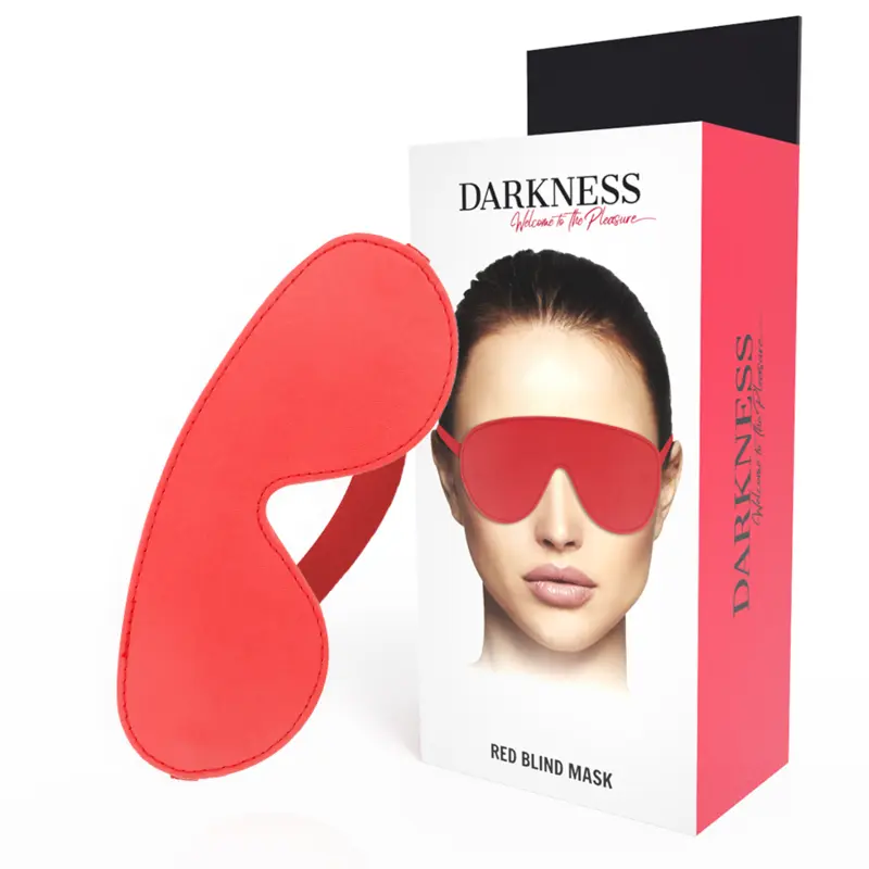 DARKNESS - MASCHERA ROSSA DI ALTA QUALIT - immagine 7