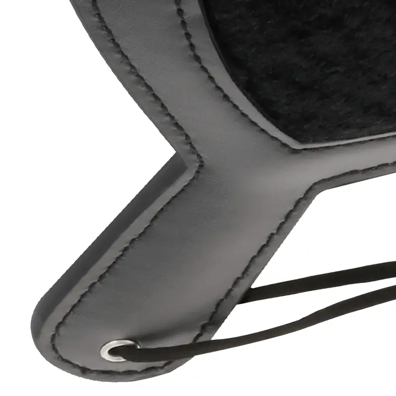 DARKNESS - PAGAIA IN VELLUTO FETISH NERA - immagine 2