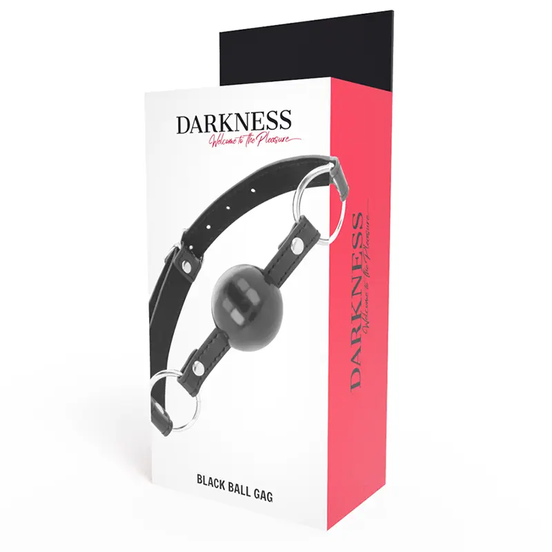 DARKNESS - BALL GAG NERA - immagine 4