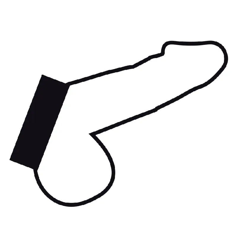 DARKNESS - ANELLO DI EREZIONE IN PELLE - immagine 3