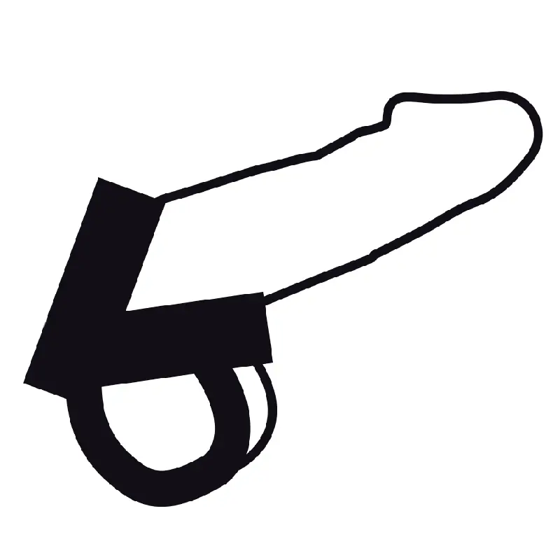 DARKNESS - ANELLO IN PELLE PER PENE E TESTICOLI - immagine 9