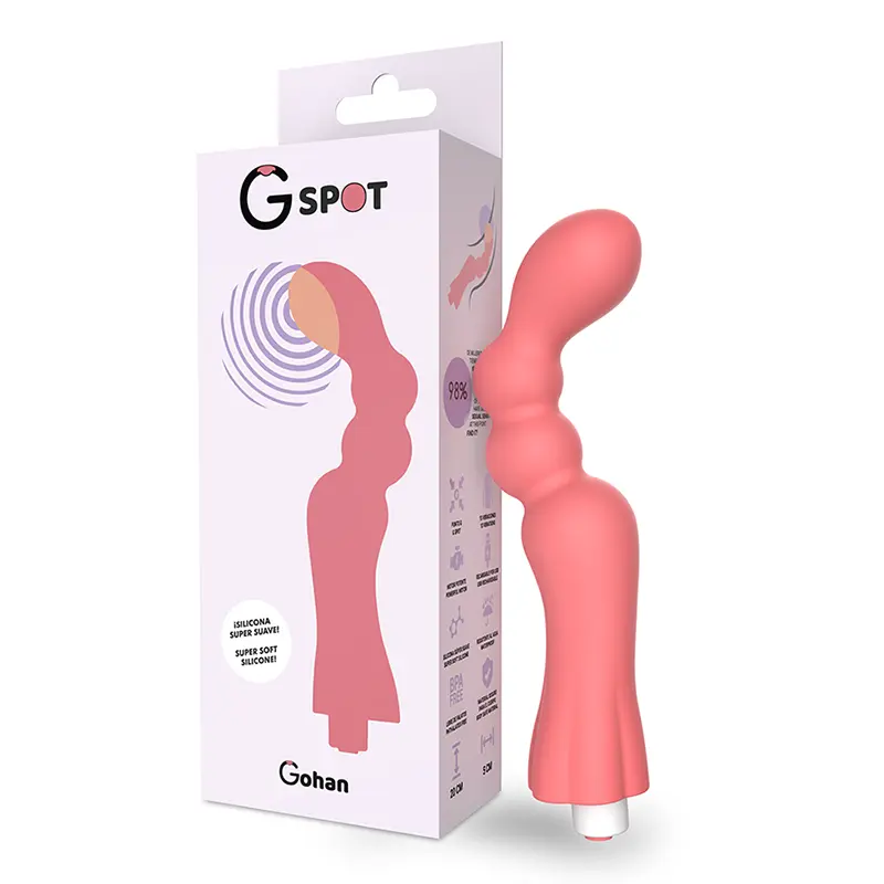 G-SPOT - VIBRATORE GOHAN G-SPOT ROSSO CHIARO - immagine 6