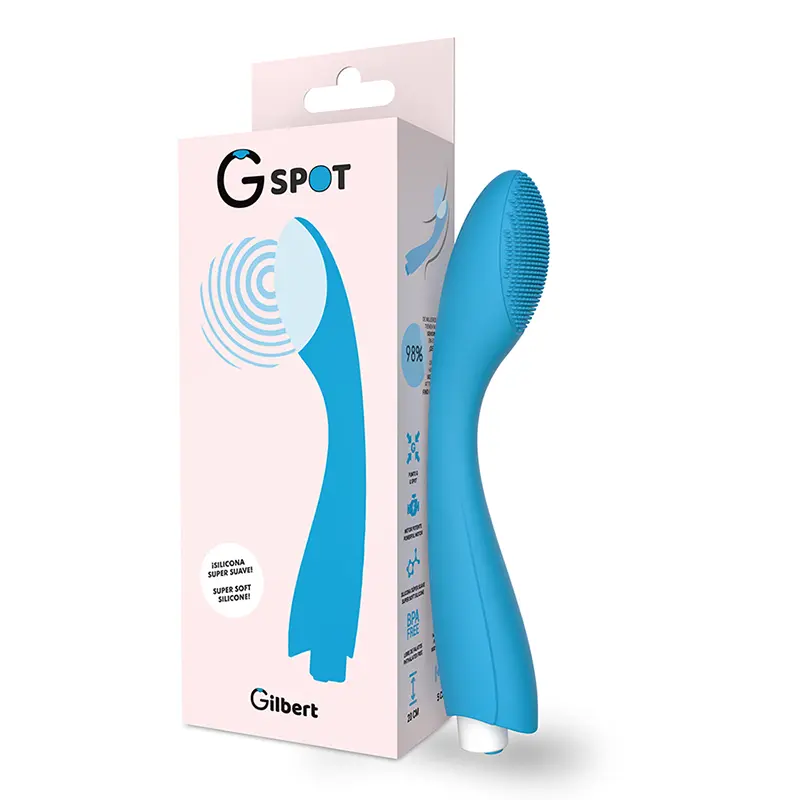 G-SPOT - VIBRATORE GYLBERT BLU TURCHESE - immagine 6