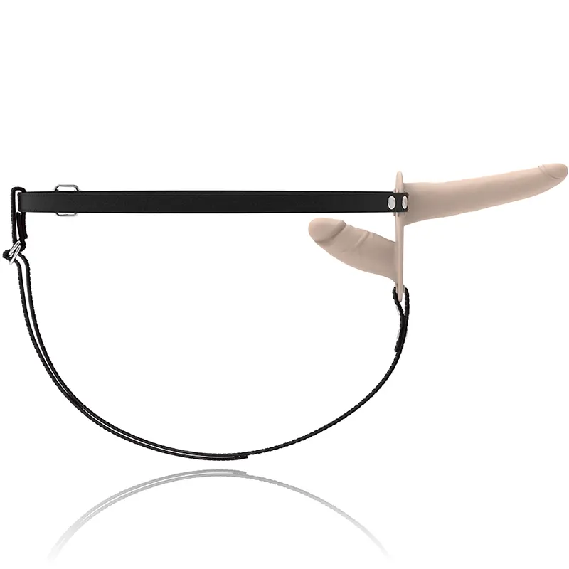 FETISH SUBMISSIVE HARNESS - DOPPIA PENETRAZIONE CARNE - immagine 8