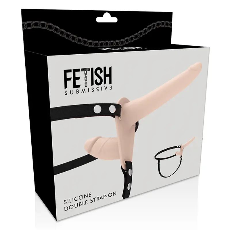 FETISH SUBMISSIVE HARNESS - DOPPIA PENETRAZIONE CARNE - immagine 10