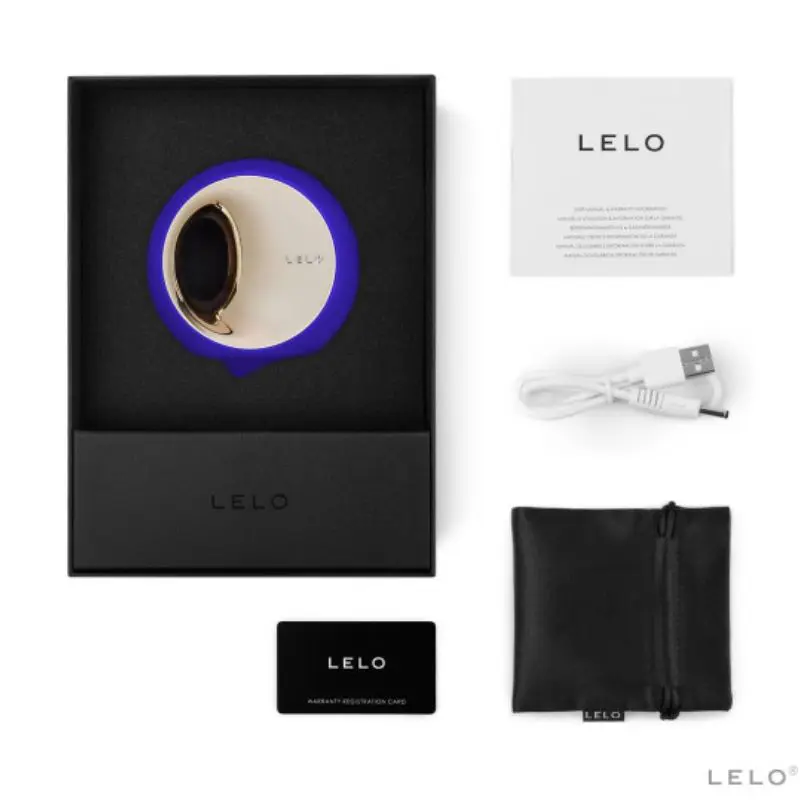 LELO - ORA 3 STIMOLATORE DEL SESSO ORALE BLU NOTTE - immagine 6