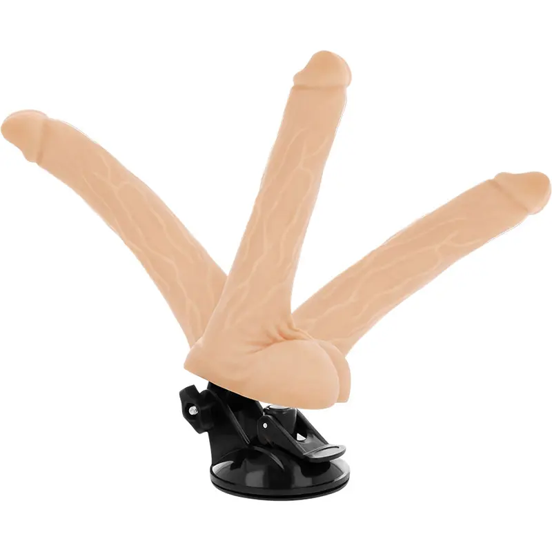 BASECOCK - VIBRATORE ARTICOLABILE TELECOMANDO NATURALE 18.5 CM -O- 4 CM - immagine 9