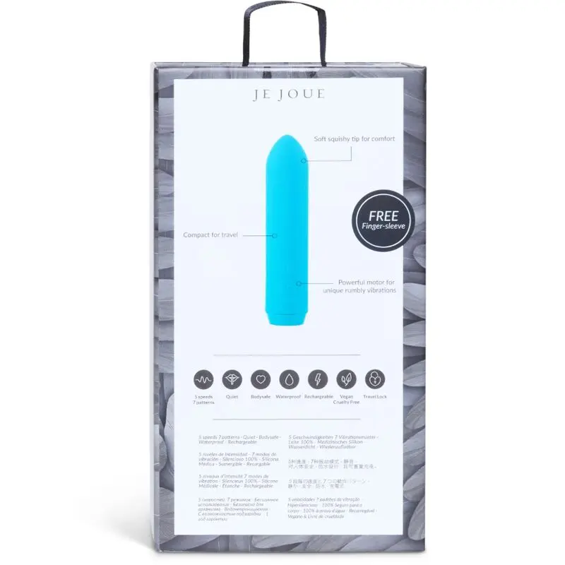 JE JOUE - VIBRATORE CLASSICO BULLET TEAL - immagine 10