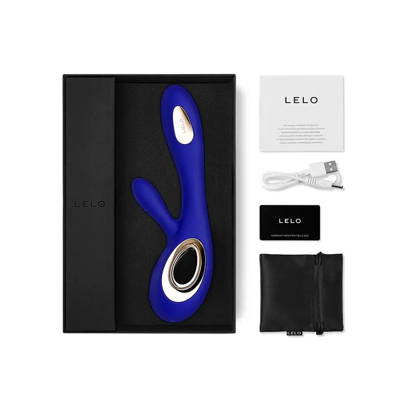 LELO - VIBRATORE SORAYA WAVE CONIGLIO BLU NOTTE - immagine 7